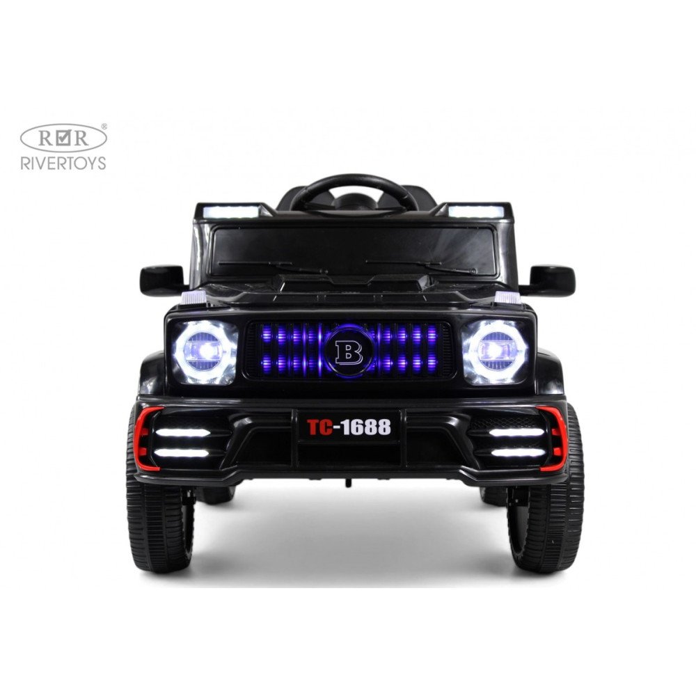 Детский электромобиль Z111VO черный (RiverToys)