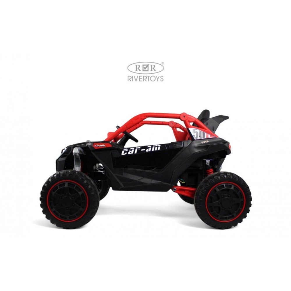 Детский электромобиль Z707ZZ черно-красный