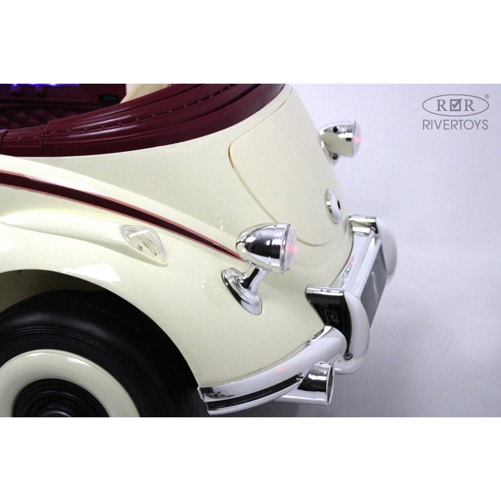 Электромобиль Rolls-Royce (E444EE) бежевый, с пультом