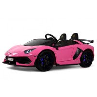Детский электромобиль Lamborghini Aventador SVJ (A111MP) розовый