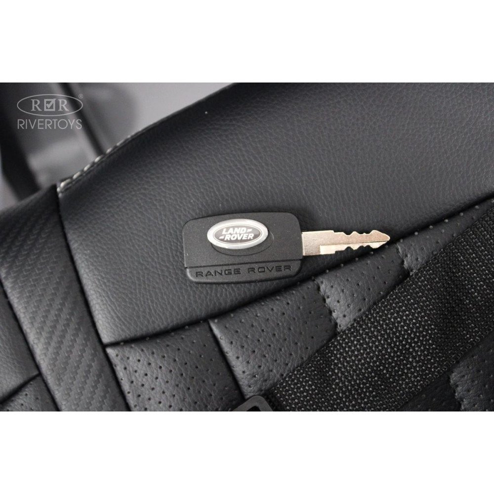 Детский электромобиль Range Rover Y999YY черный глянец