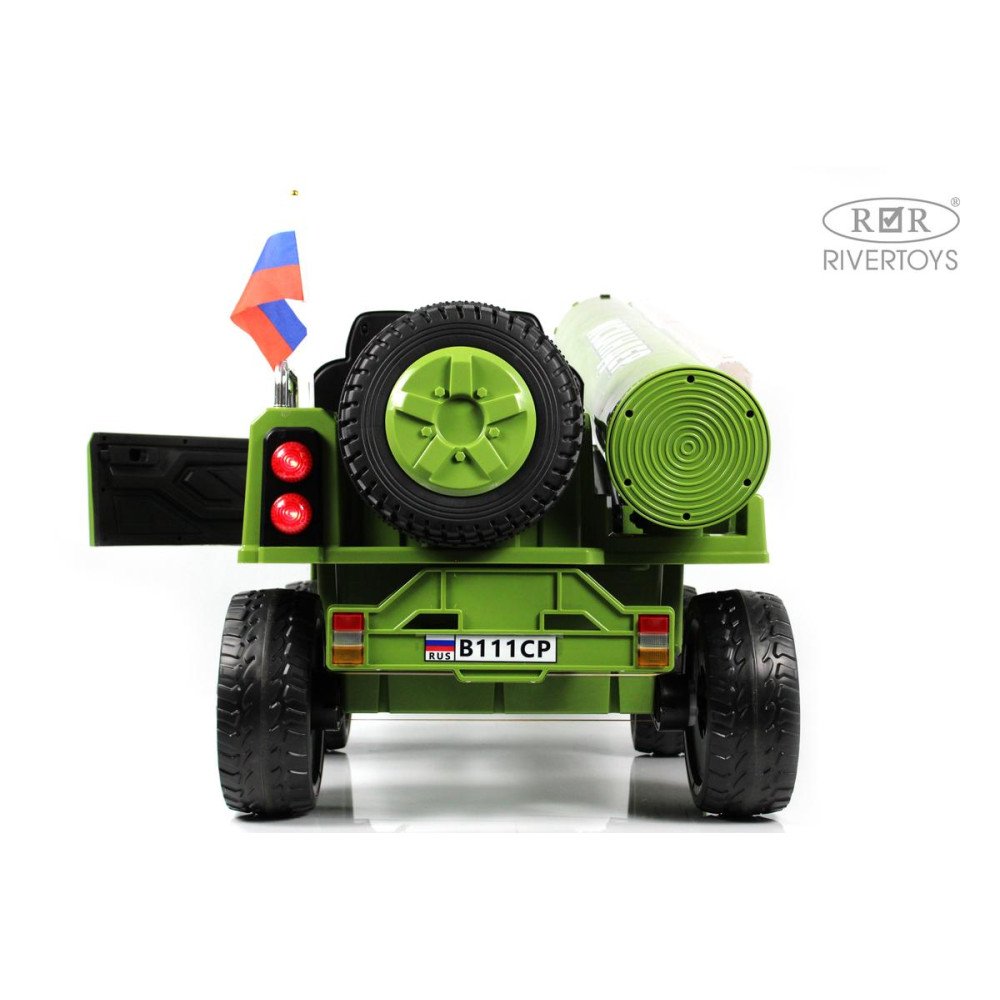 Детский электромобиль Искандер B111CP зеленый