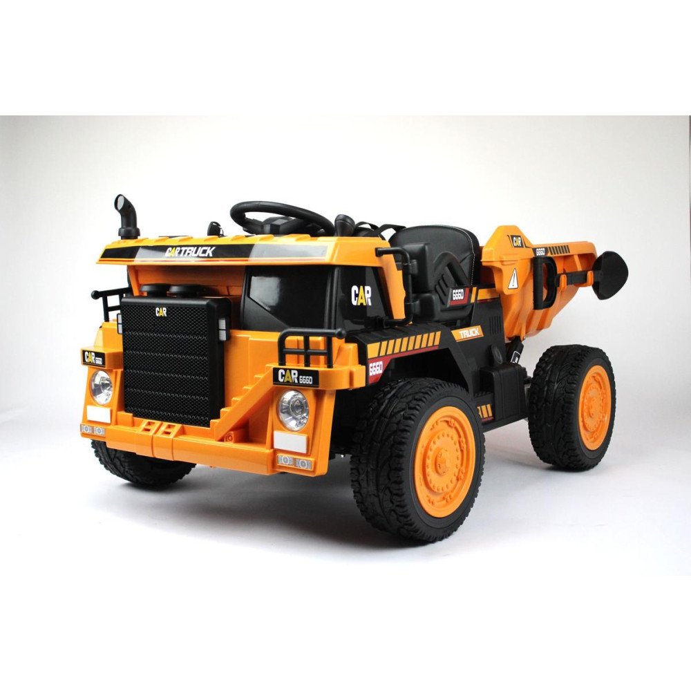 Электромобиль грузовик Car Truck C444CC оранжевый