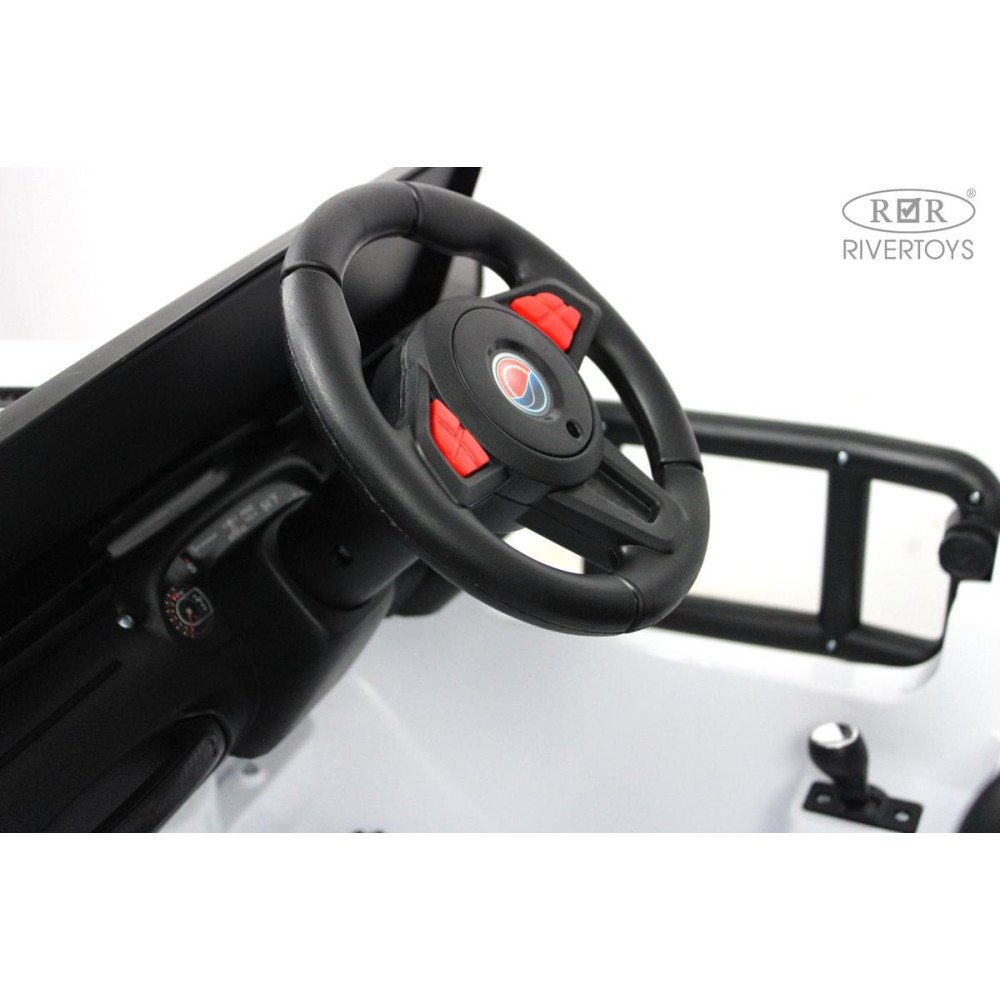 Полноприводная детская машина Jeep Wrangler T222TT 4WD белый