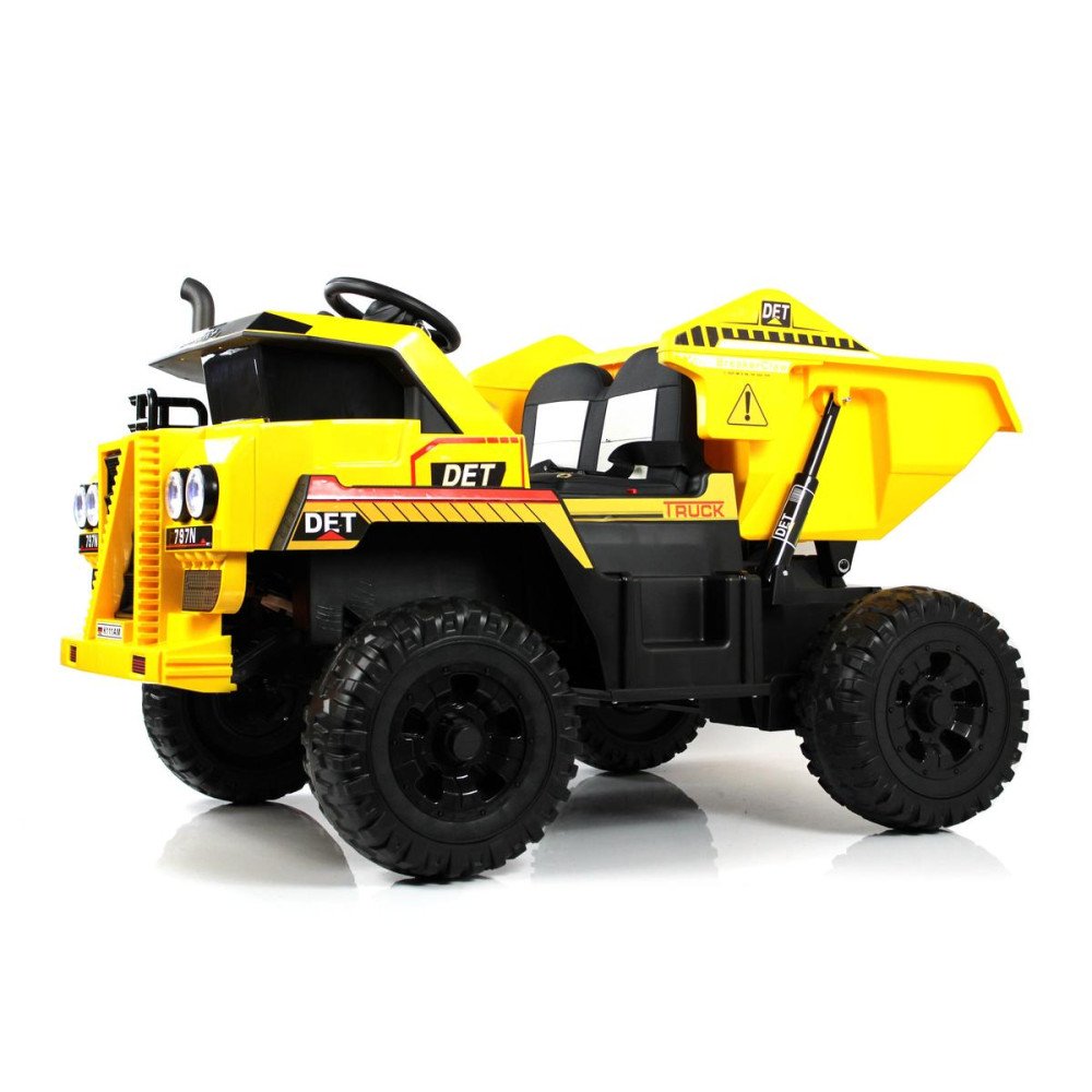 Детский электромобиль самосвал K111AM жёлтый