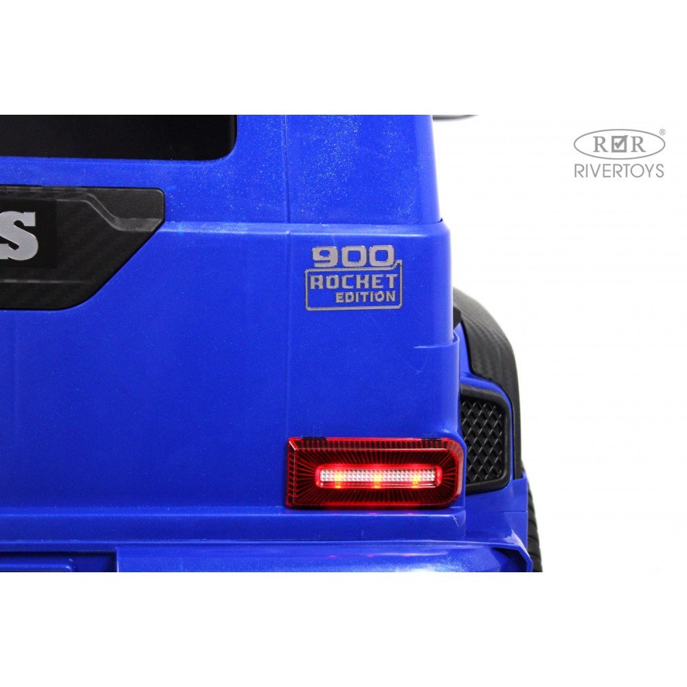 Детский автомобиль Mercedes-Benz Brabus Z999ZZ синий