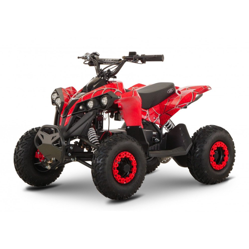 Мощный электроквадроцикл MARK красный Spider