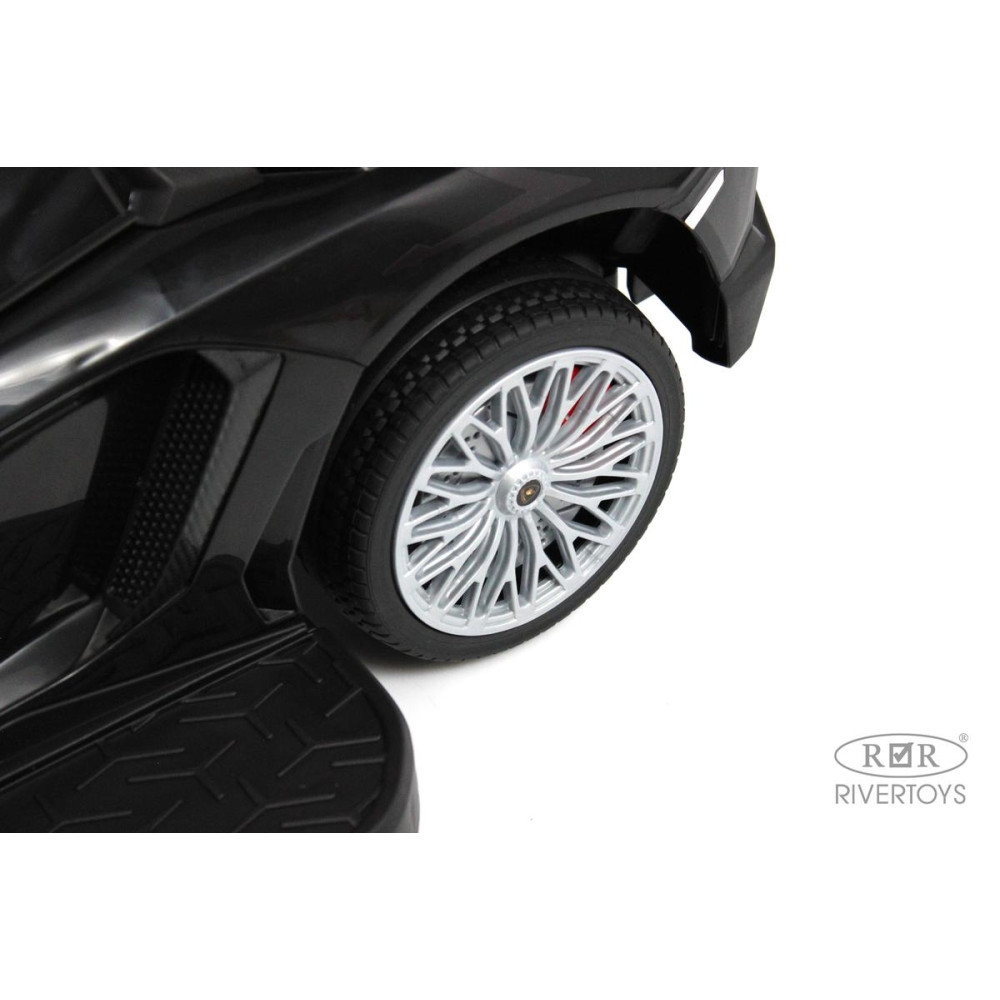 Детский толокар Lamborghini M555MM-H черный