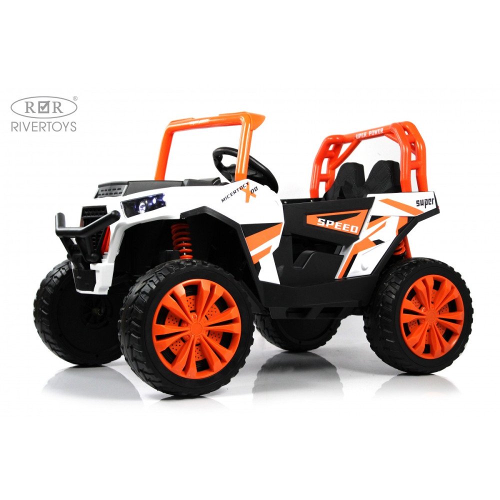 Электромобиль F888FF-A 4WD оранжевый