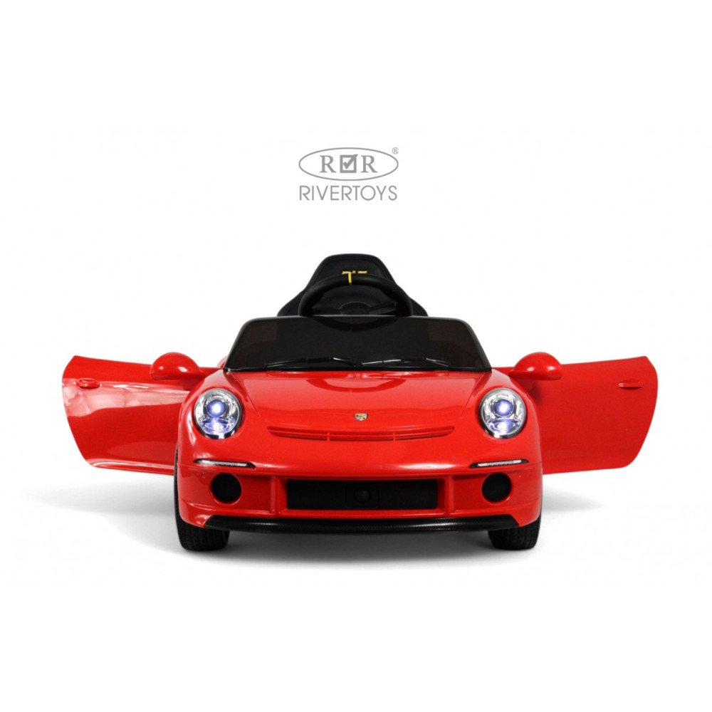 Электромобиль Porsche 911 RUF (A444AA) красный