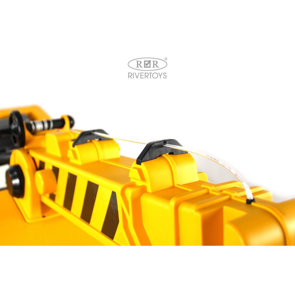 Детский электромобиль G002GG желтый, пожарная машина