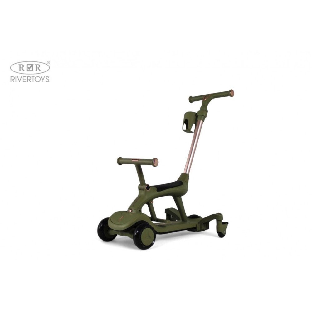 Детский cамокат-беговел HB-111 зеленый