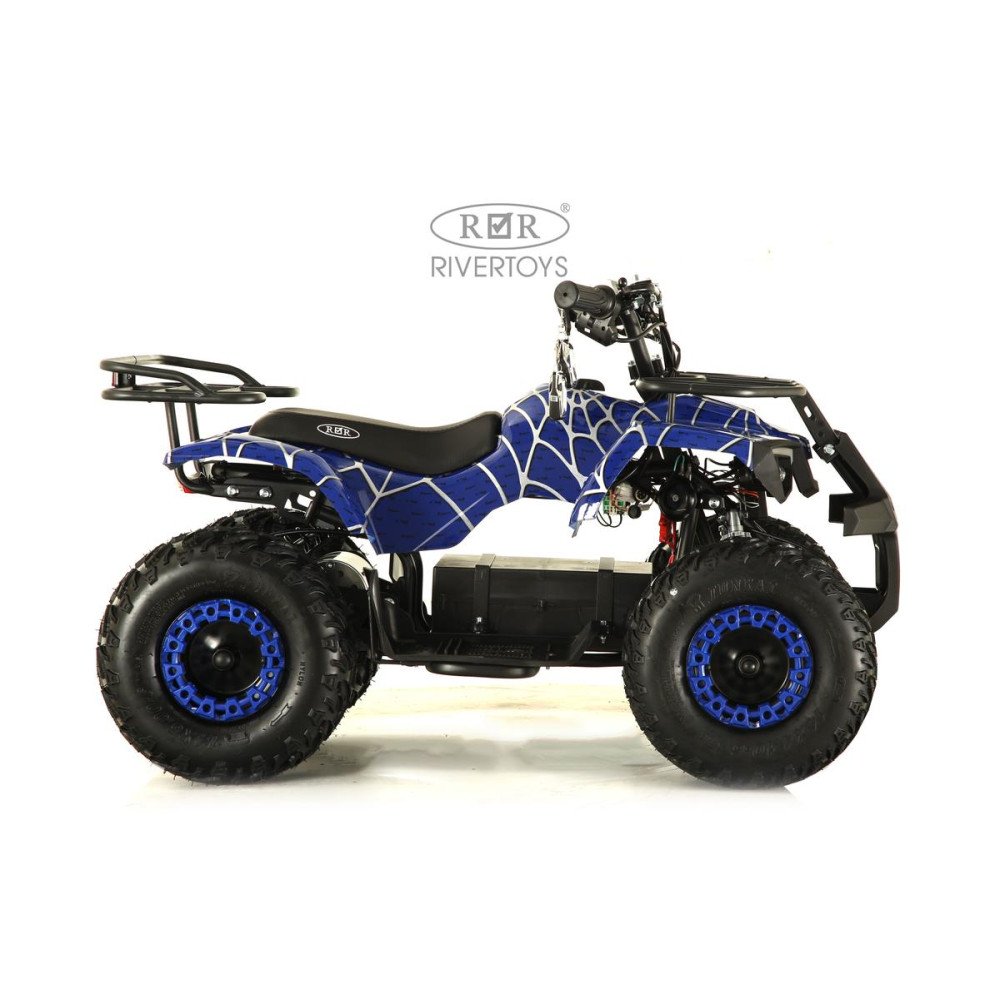 Детский квадроцикл TIKI LUX синий Spider