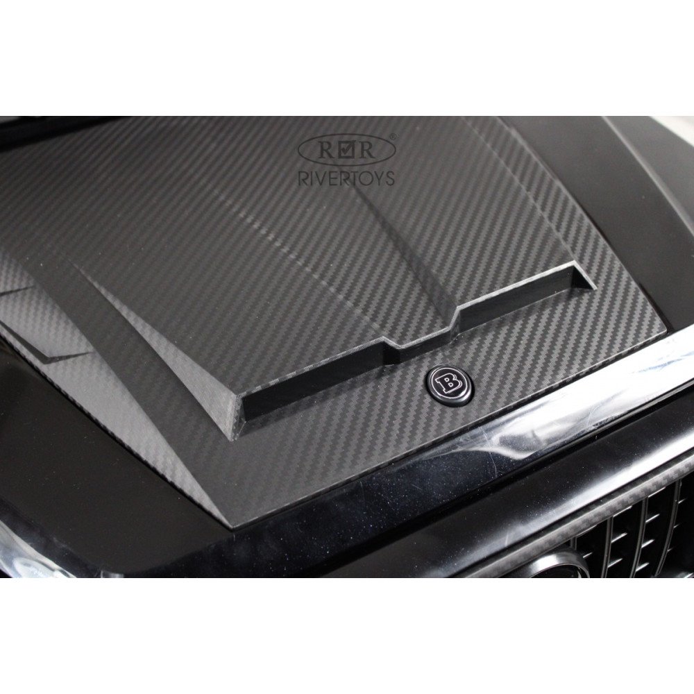 Двухместный электромобиль Mercedes-Benz Brabus Z888ZZ черный