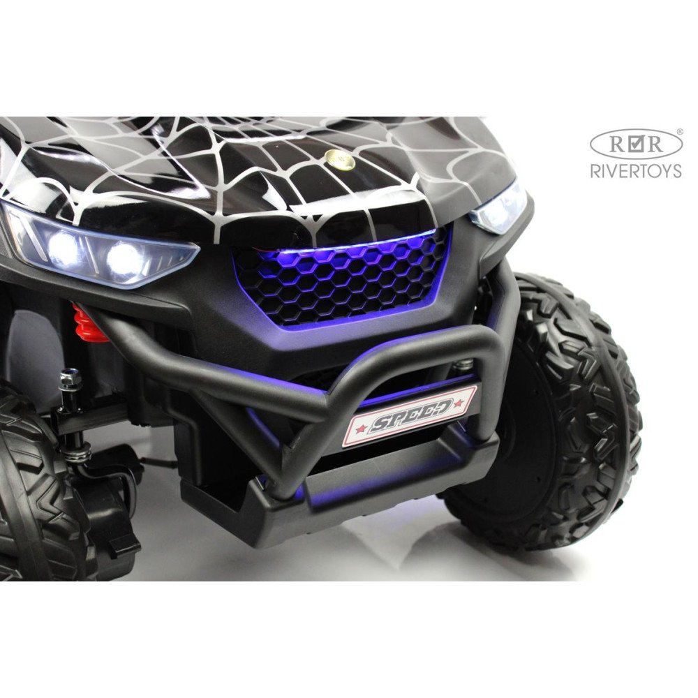 Детский электромобиль T777TT 4WD черный Spider