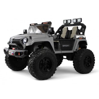 Детский электромобиль Jeep A222AA серый
