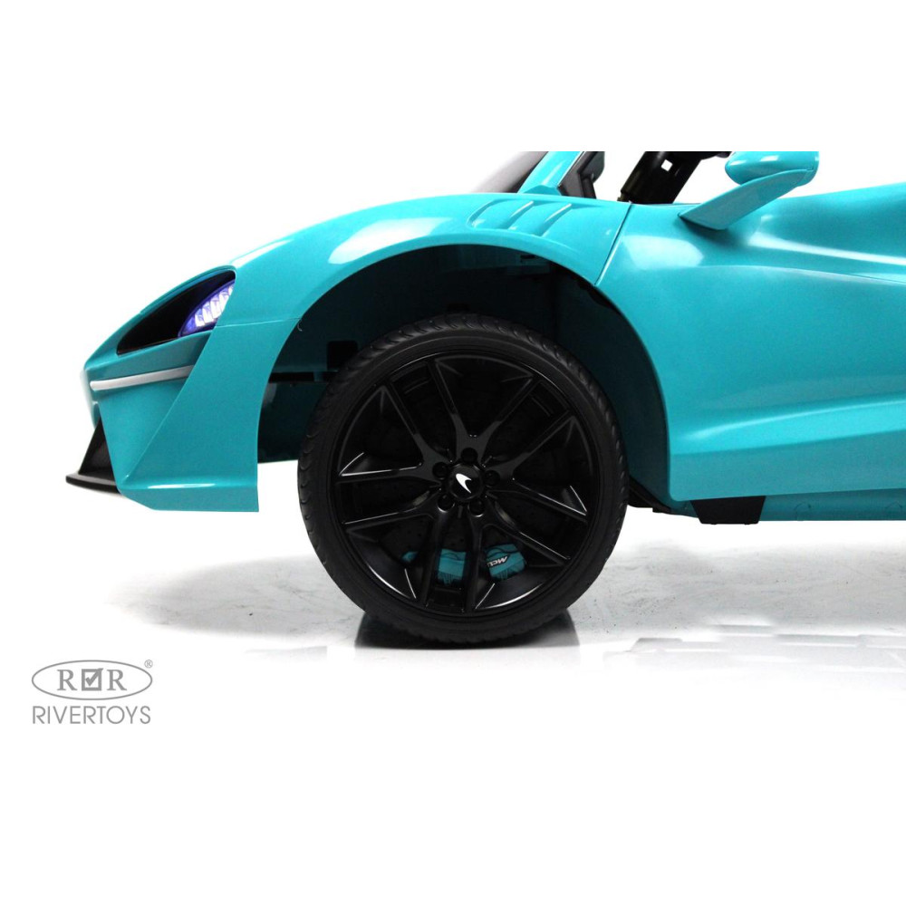 Электромобиль McLaren Artura (P888BP) голубой с пультом ДУ