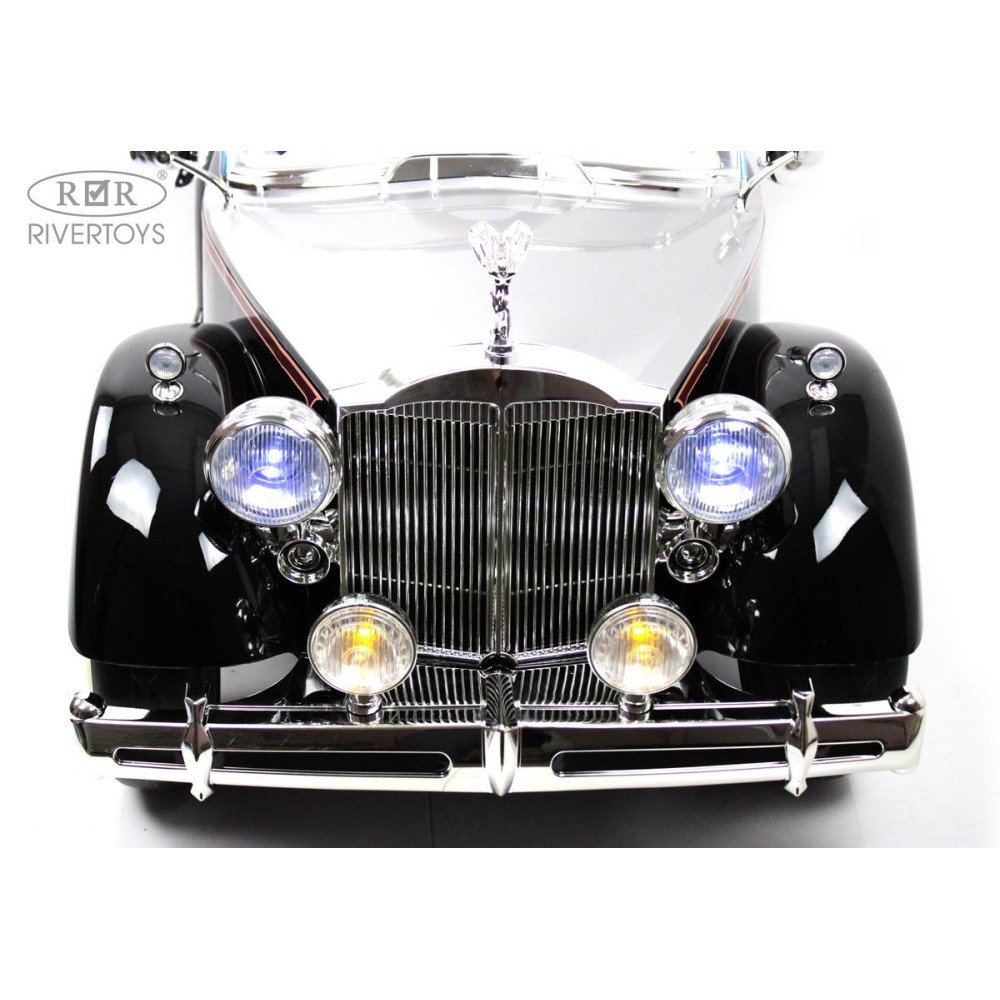 Детская машина Rolls-Royce (E444EE) черный глянец
