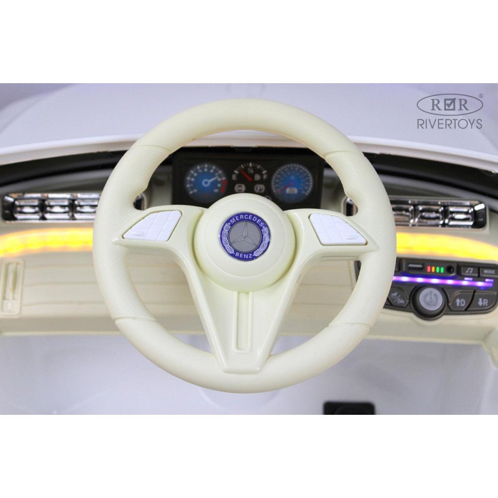 Детский электромобиль Mercedes-Benz М333БХ белый
