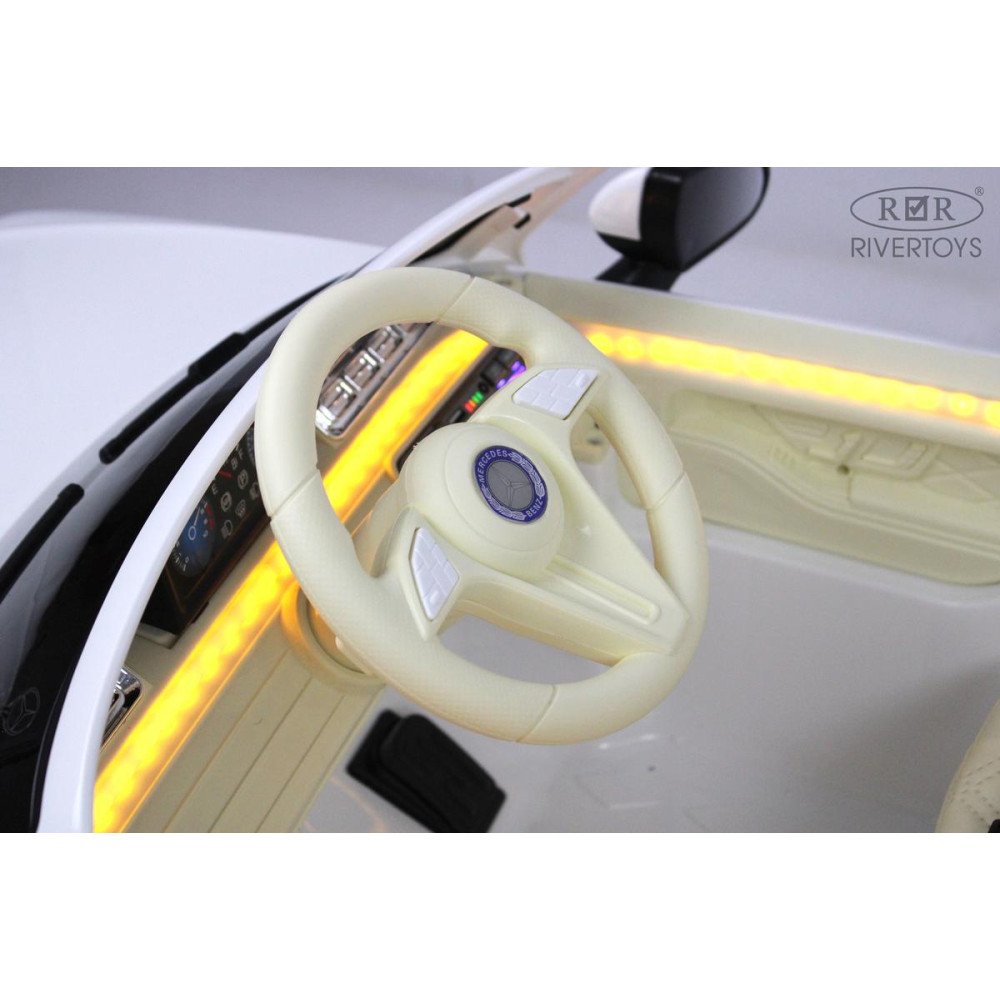 Детский электромобиль Mercedes-Benz М333БХ белый