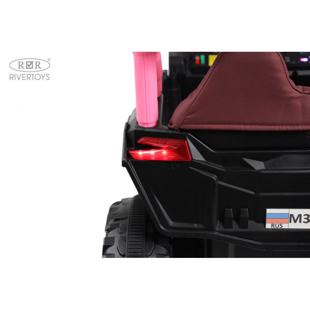 Детский электромобиль М303БХ розовый (RiverToys)