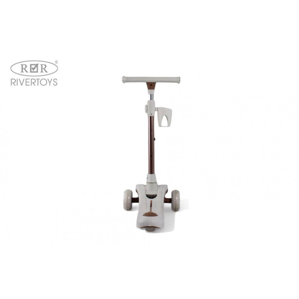 Детский cамокат-беговел HB-111-A белый