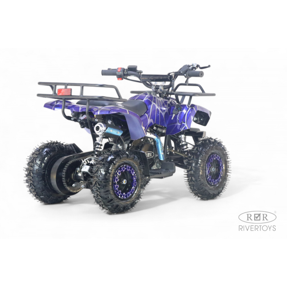 Бензиновый квадроцикл TIGER синий спайдер