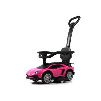 Детский толокар Lamborghini M555MM-H розовый