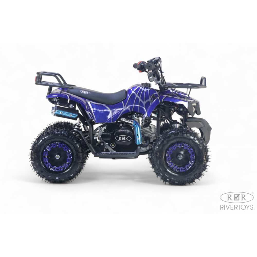 Бензиновый квадроцикл TIGER синий спайдер