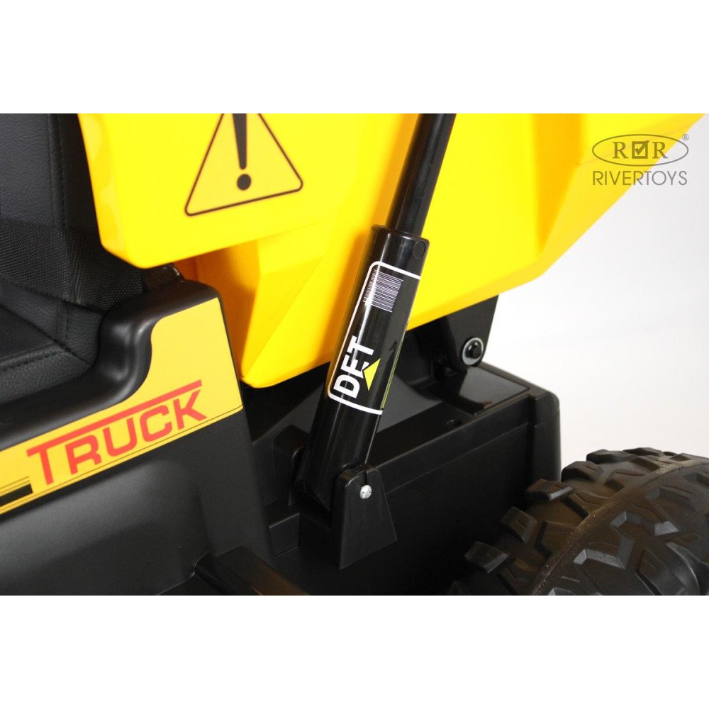 Детский электромобиль самосвал K111AM жёлтый