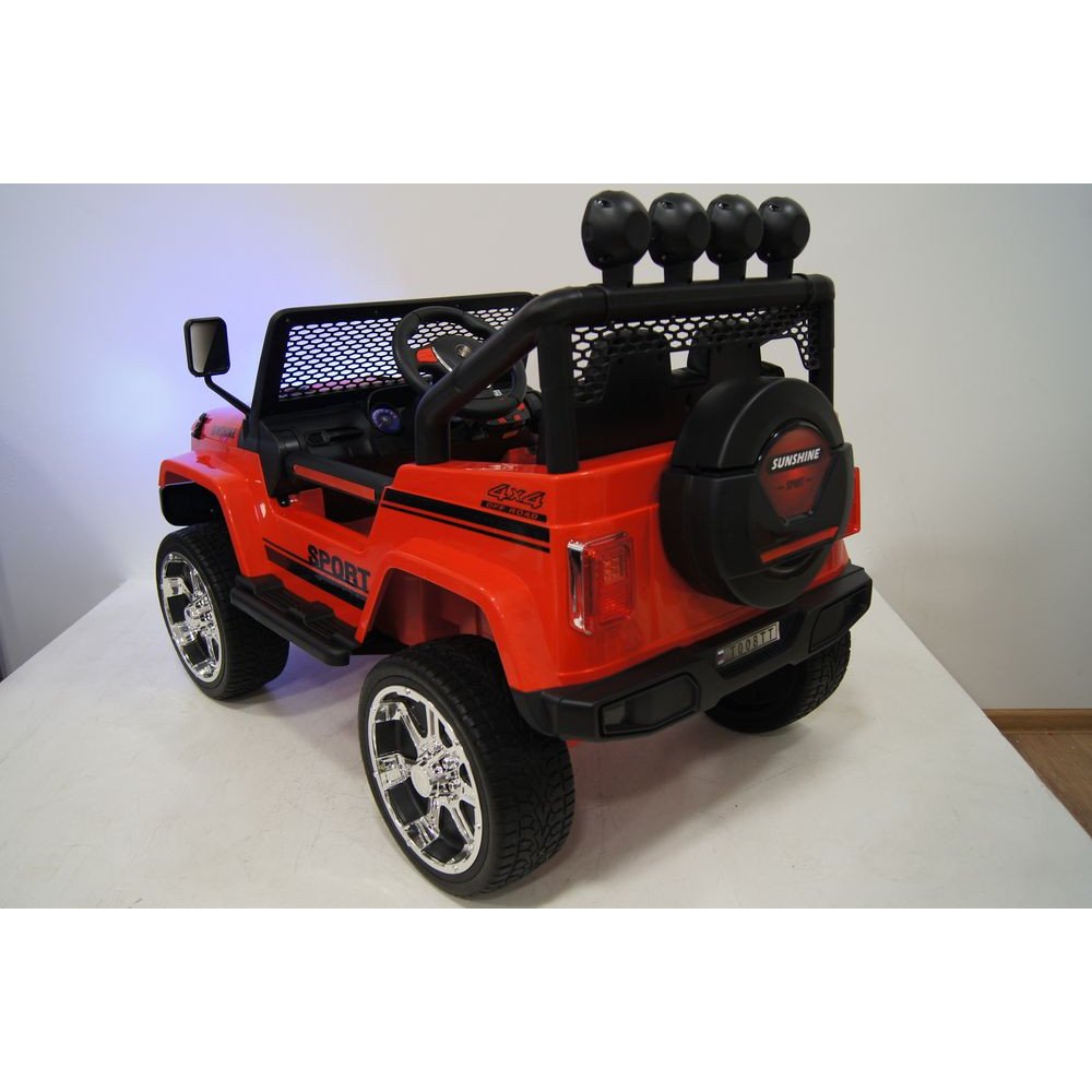 Детский электромобиль T008TT 4WD красный