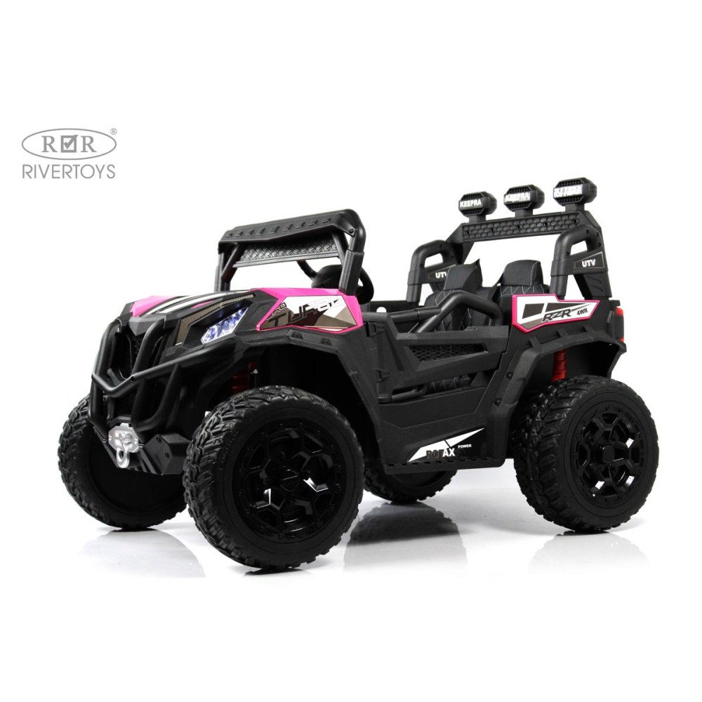 Электромобиль багги C111CC темно-розовый