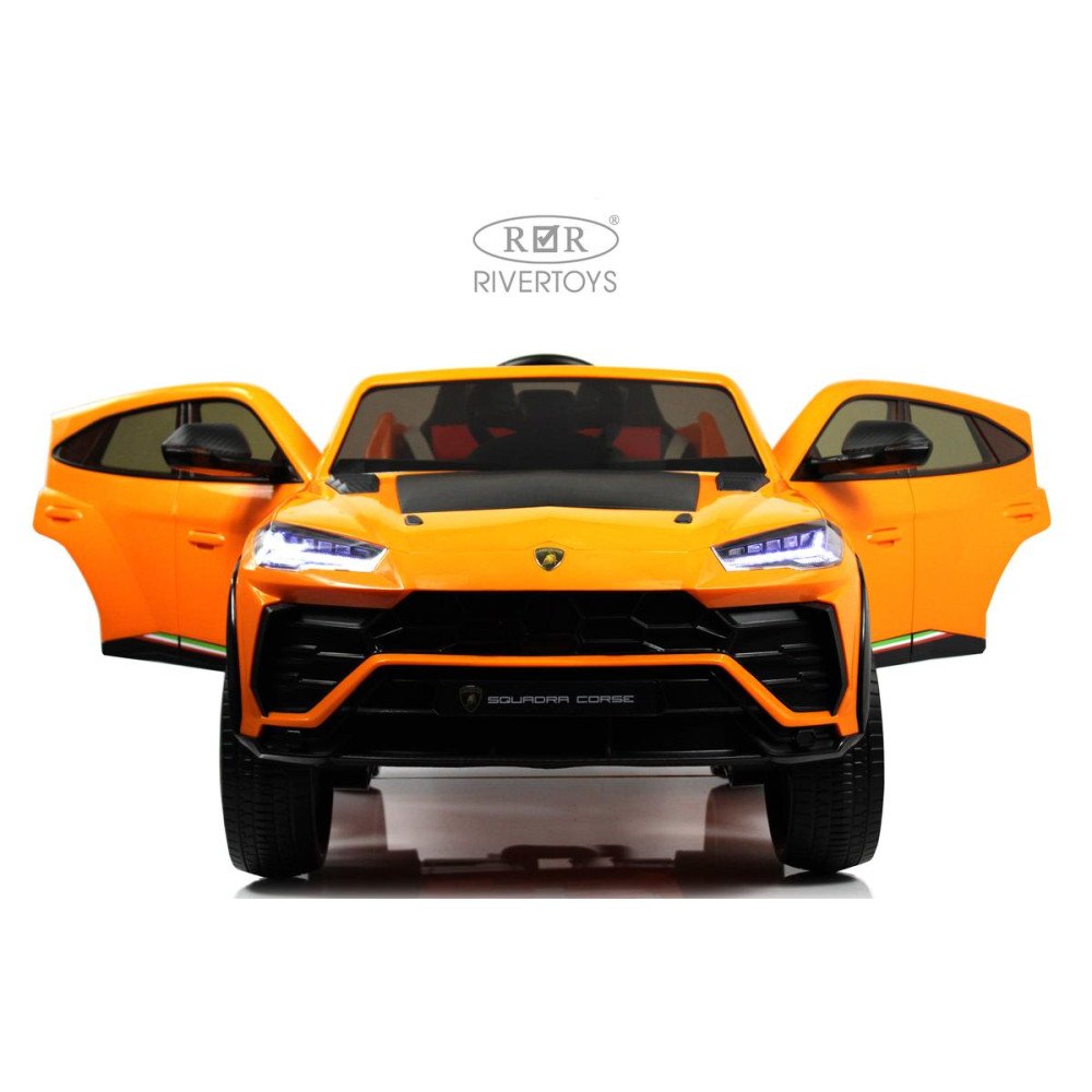 Детский электромобиль Lamborghini Urus (E777EE) оранжевый