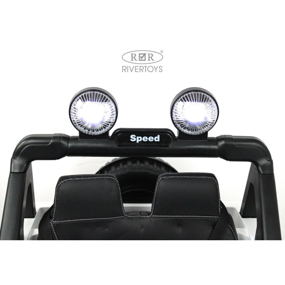 Детский полноприводный джип Jeep Rubicon X004XX белый