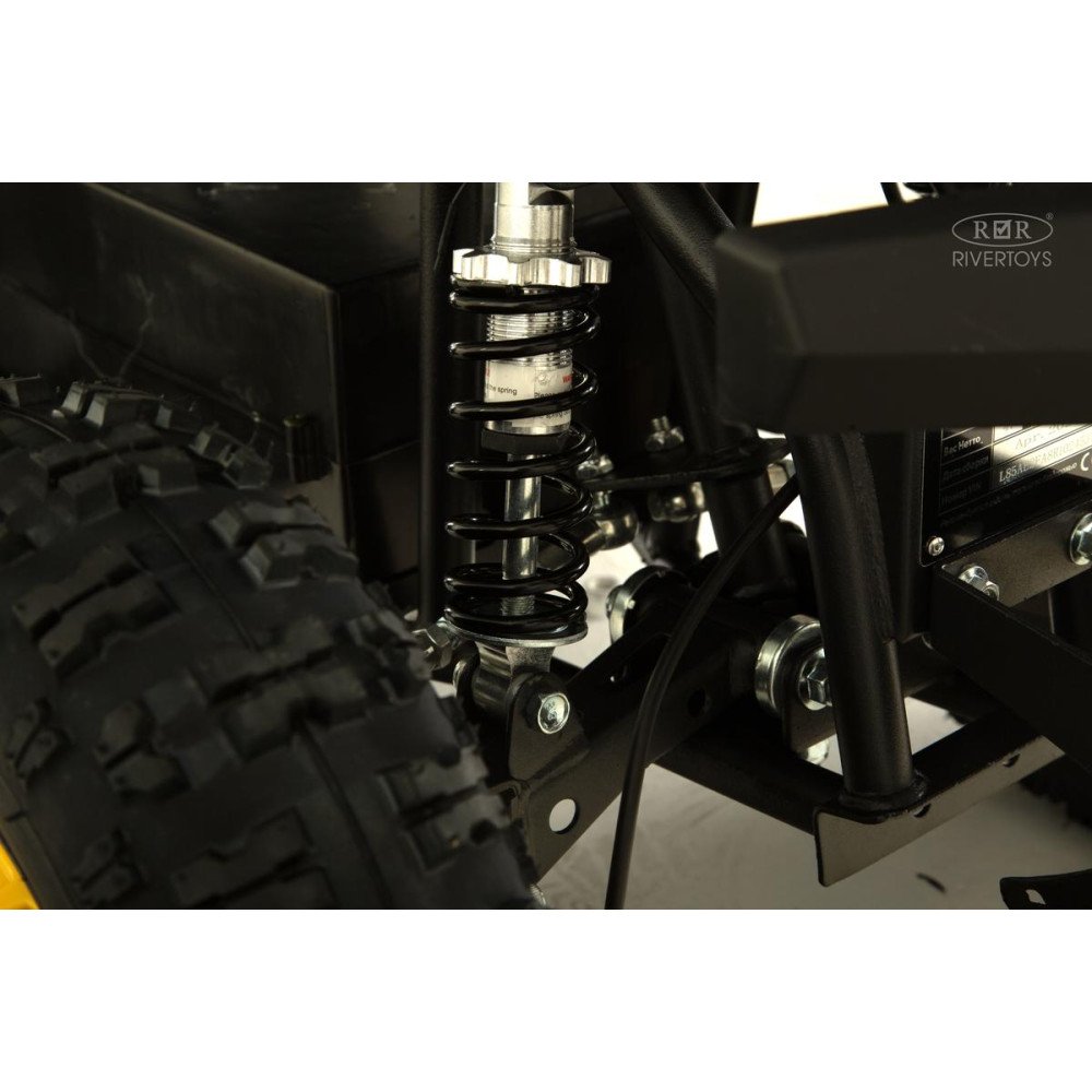 Электроквадроцикл TIKI желтый Special