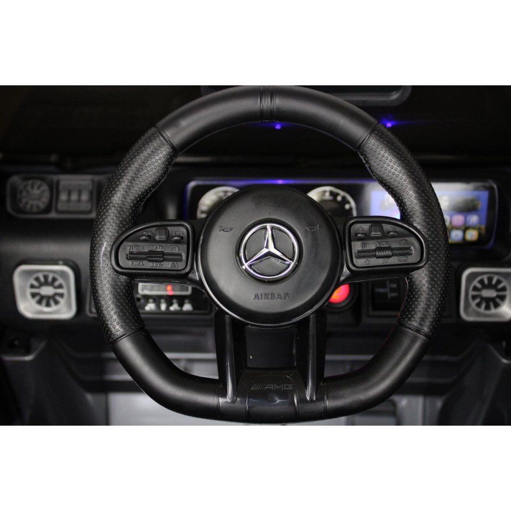 Детский электромобиль Mercedes-Benz G63 (K999KK) серый глянец