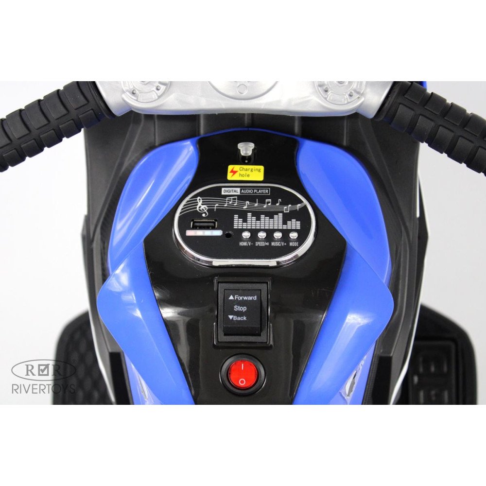 Детский трицикл K222AM синий