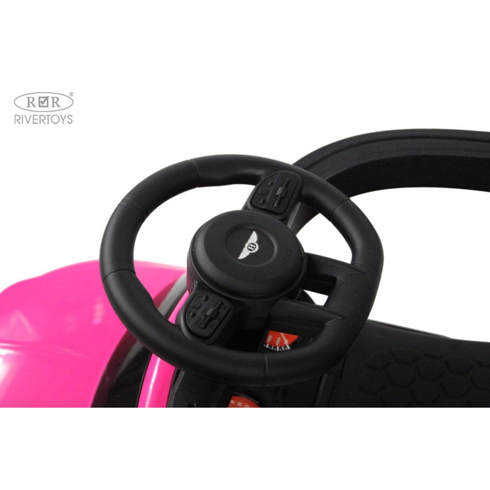 Машина толокар Bentley Z005ZZ-T розовая