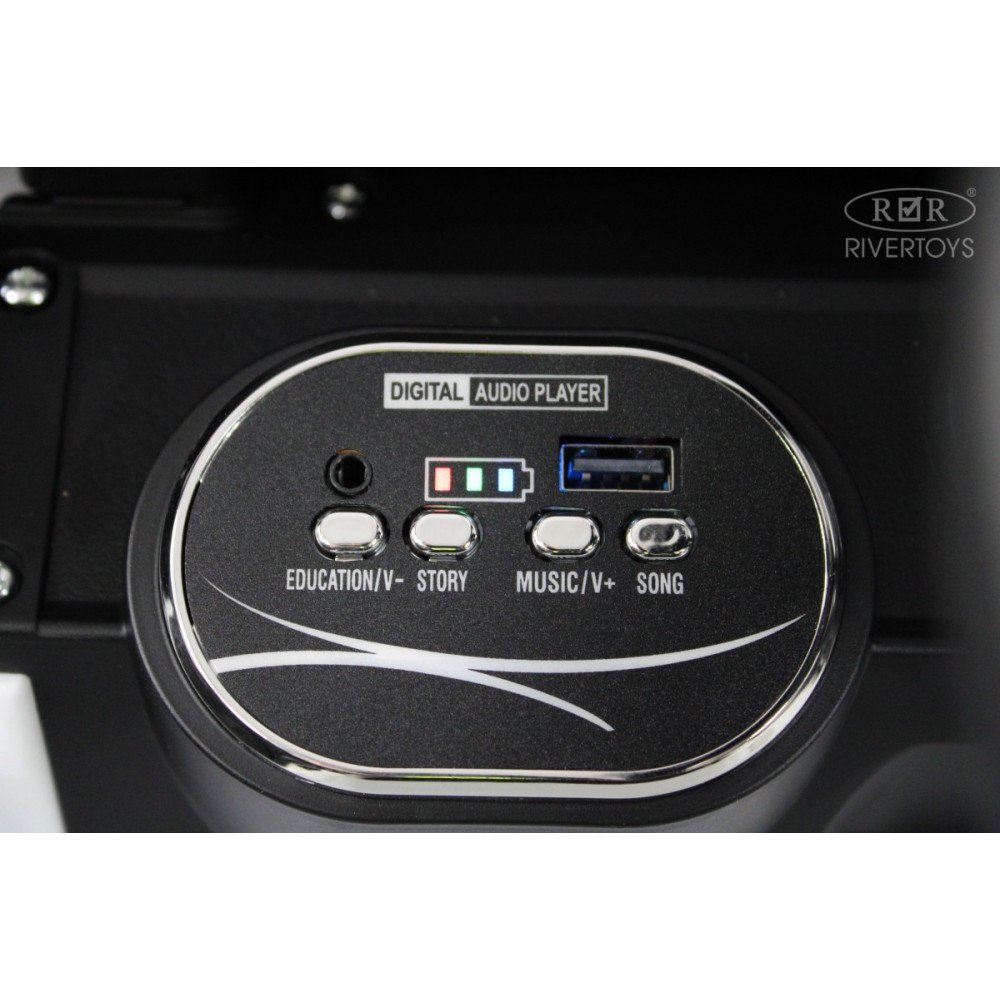 Детский электромобиль М101БХ красный (RiverToys)