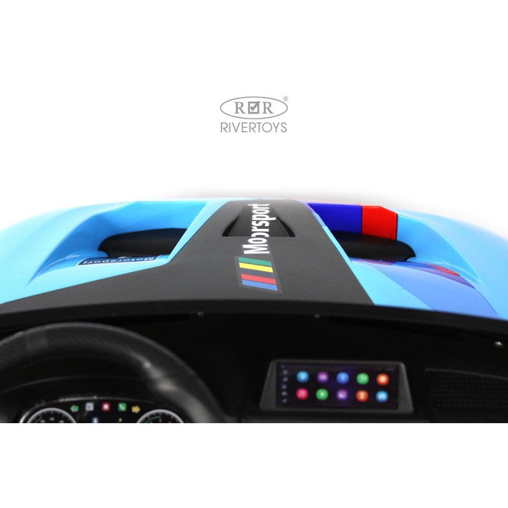 Электромобиль BMW, F555FF синий глянец с пультом