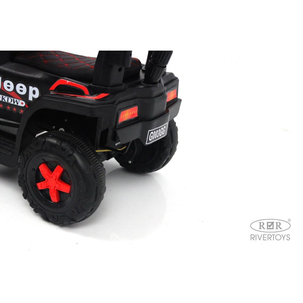 Детский электромобиль JEEP G003GG красный