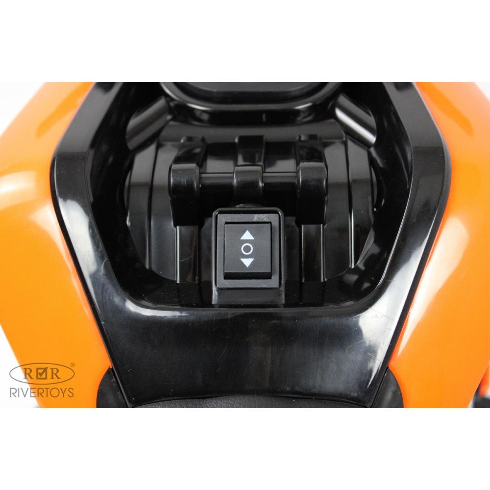 Детский электромотоцикл X111XX оранжевый