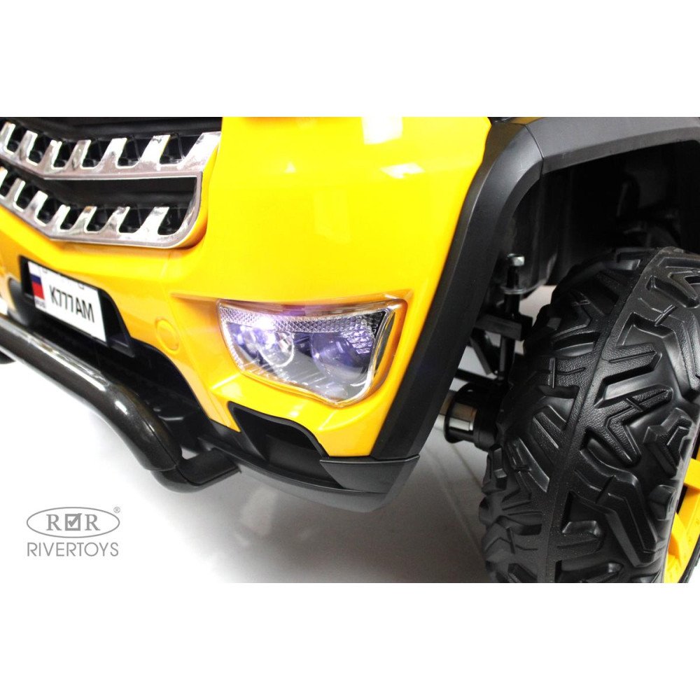 Детская машина грузовик K777AM желтая