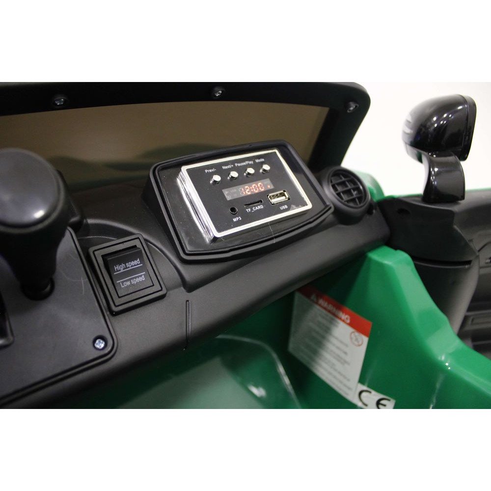 Полноприводный электромобиль Mercedes-Benz GT-R (HL-289) зеленый, с пультом