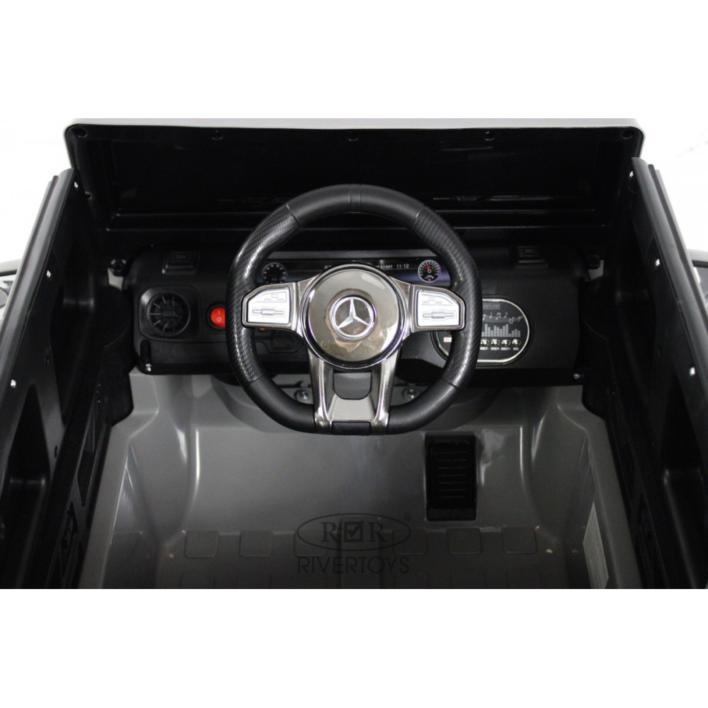 Детский электромобиль Mercedes-AMG G63 4WD (G333GG) серый