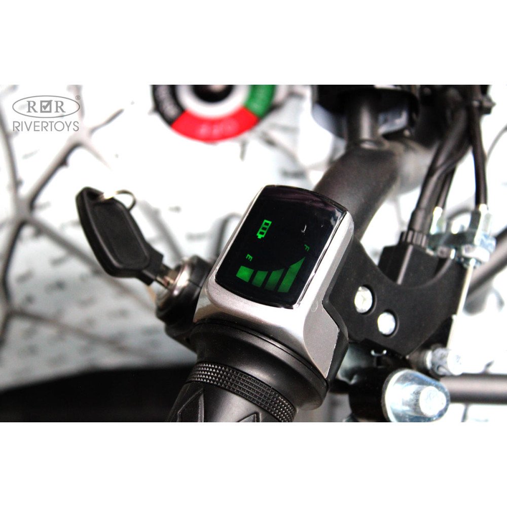 Детский электроквадроцикл ANRI белый Spider