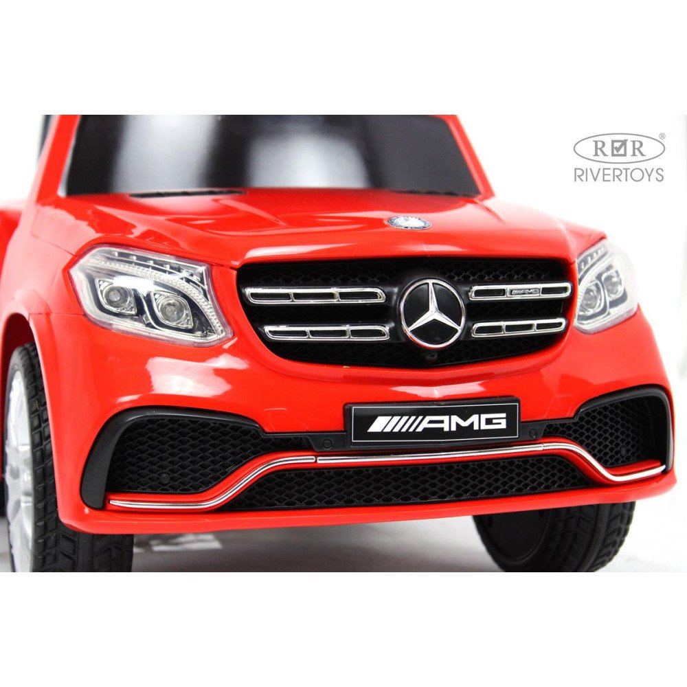 Детский толокар Mercedes-AMG GLS 63 (HL600) красный