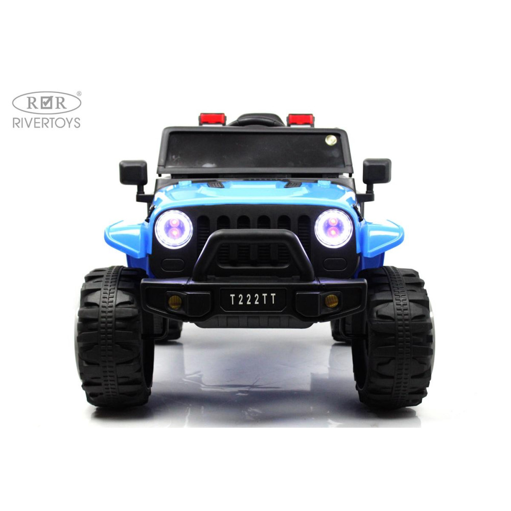 Детский багги Jeep Wrangler T222TT 4WD синий