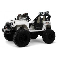 Детская машина трансформер Jeep A222AA белая