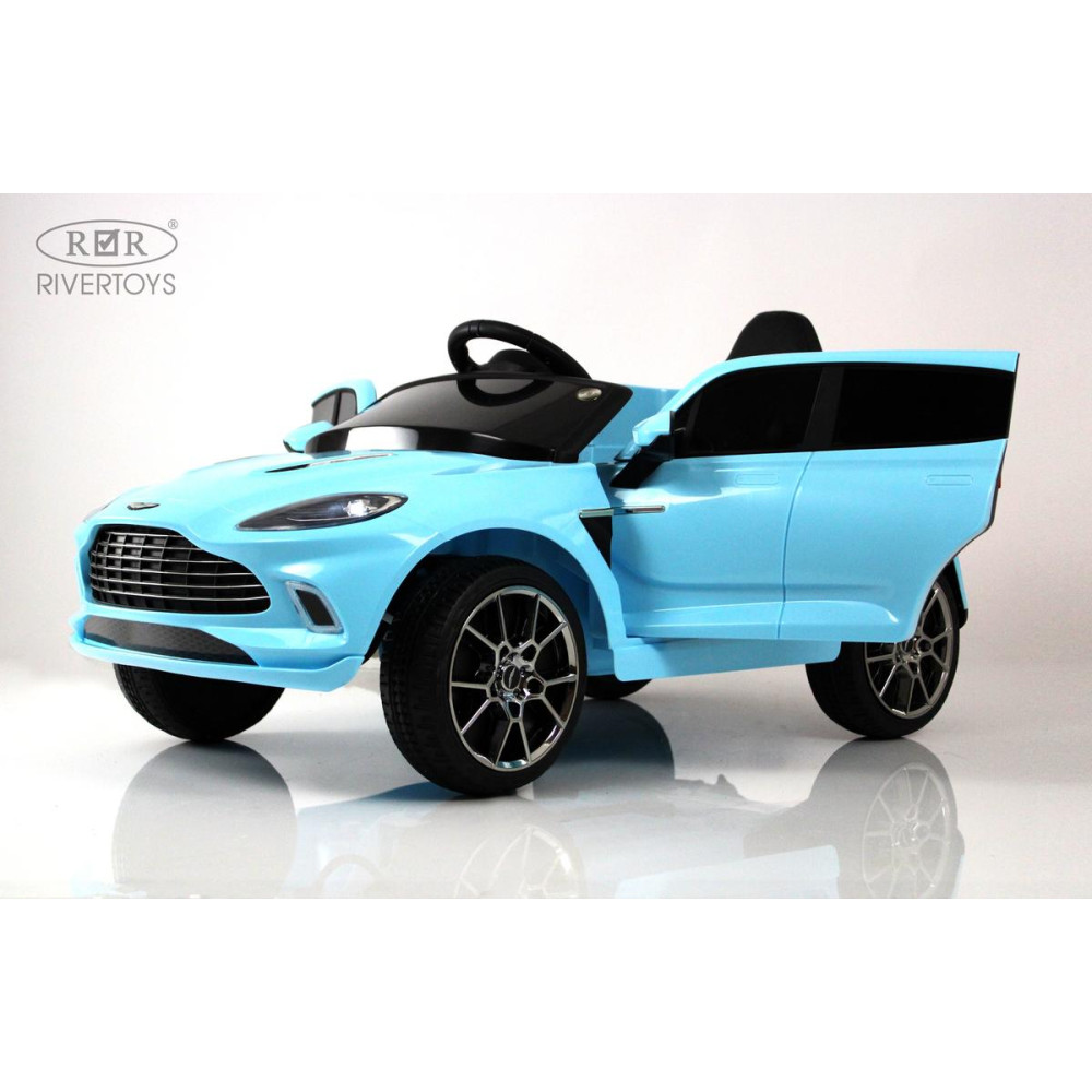Детский электромобиль Aston Martin (P888PP) голубой